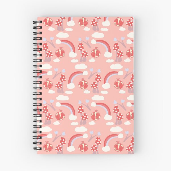 Item preview, pomegranate clouds pattern designed and sold by TAPIOCACLUB.