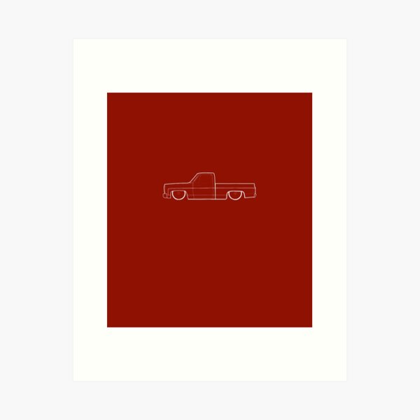 Gravy Gear 7387 Squarebody C10 Art Print
