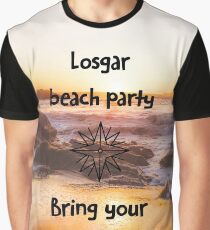 Losgar Beach Party Graphic T-Shirt