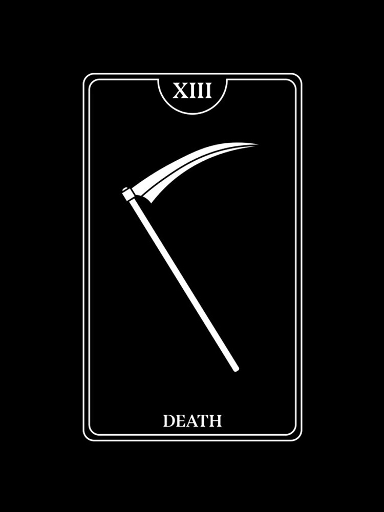 Thumbnail 4 of 4, iPhone Case, Death - Recursive Tarot designed and sold by RecursiveDesign.