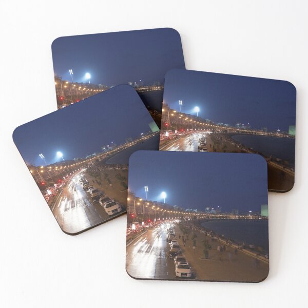 Item preview, Marine Drive landmark of Mumbai, late evening view, modern art, wall art, print, personalised gifts, custom printed gifts, photo designed and sold by CameraDesign.