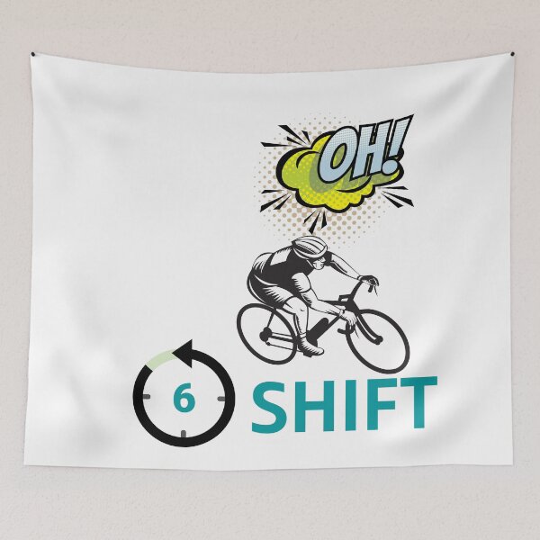 Item preview, Oh shift 6 hours designed and sold by dogcuddleralert.