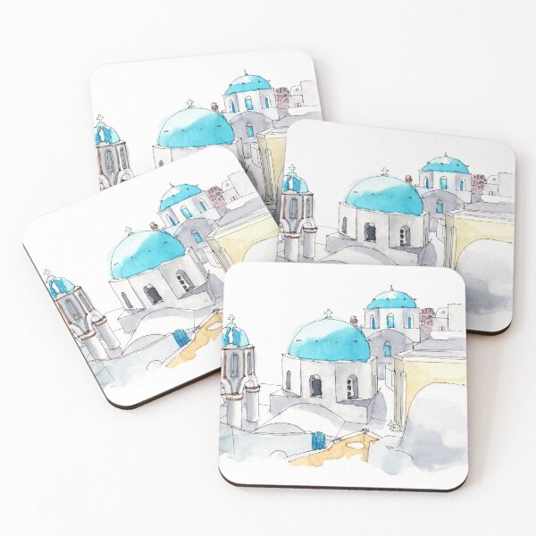Item preview, Imerovigli Village designed and sold by Jordan Blackstone.