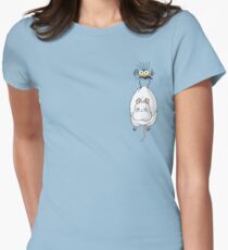 Spirited Away Mouse and Fly Women's Fitted T-Shirt