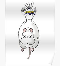 Spirited Away Mouse and Fly Poster
