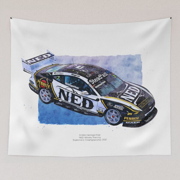 Item preview, Andre Heimgartner 2021 Supercars Championship Car Art designed and sold by d25bev.