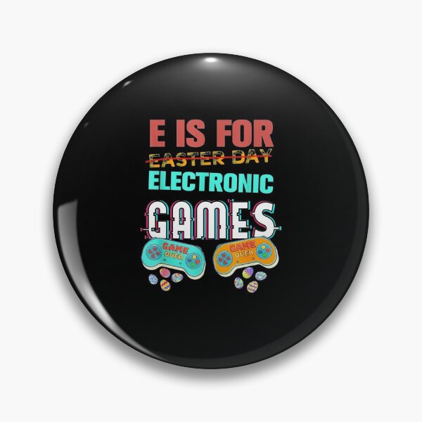Artikelvorschau, E Is For Electronic Games Cute Easters Day Game Lover Tee entworfen und verkauft von DuongBui.