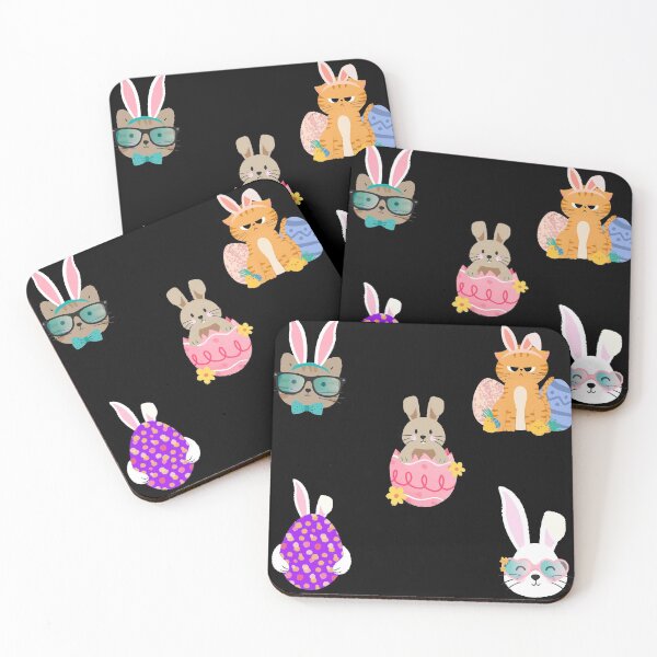 Item preview, Cute Easter Bunny & Easter Cat designed and sold by HolidayTees.