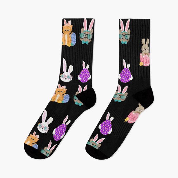 Item preview, Cute Easter Bunny & Easter Cat designed and sold by HolidayTees.