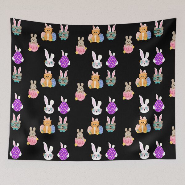 Item preview, Cute Easter Bunny & Easter Cat designed and sold by HolidayTees.