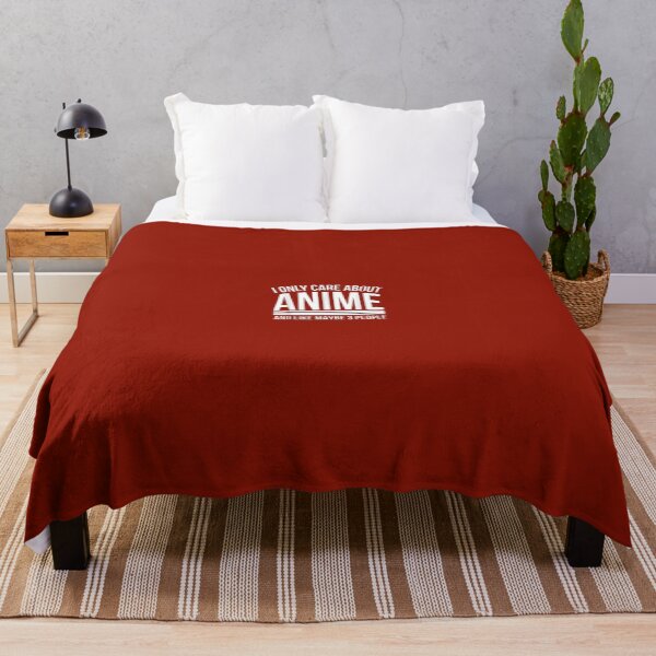 Item preview, I Only Care About Anime Anime Manga Lovers designed and sold by ajammBeil889.