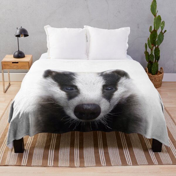 Item preview, Baby Badger, Baby Animals Art Print by Synplus designed and sold by synplus.
