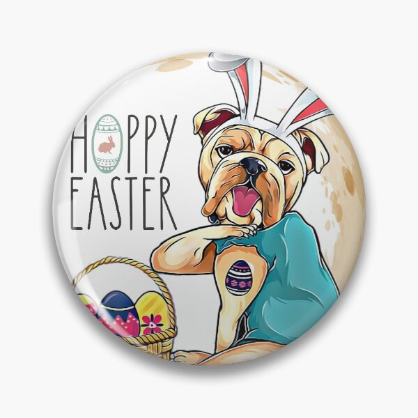Artikelvorschau, Bulldog Osterhase Kostüm Eier Ostertag Hund entworfen und verkauft von taogiauco.