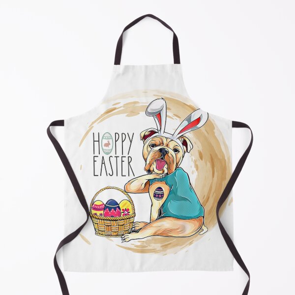 Artikelvorschau, Bulldog Osterhase Kostüm Eier Ostertag Hund entworfen und verkauft von taogiauco.