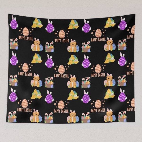 Item preview, Cute Easter Bunny & Easter Cat designed and sold by HolidayTees.