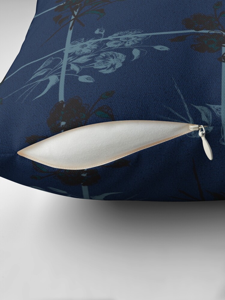 Thumbnail 2 of 4, Pillow, Indigo Sky designed and sold by artbydelfineart.