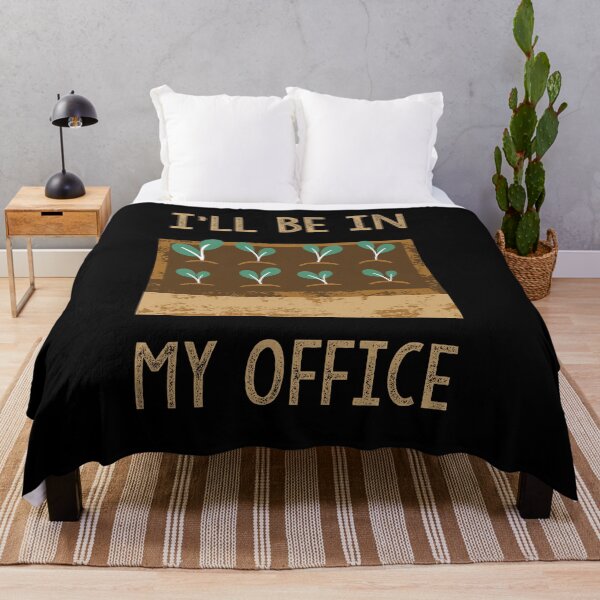 Item preview, I'll Be In My Office Funny Gardening Saying designed and sold by liftdesign.