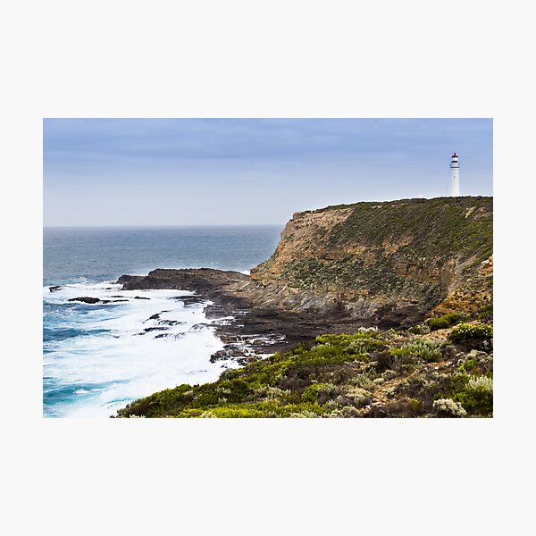 Item preview, Cape Nelson Lighthouse overlloks rugged Australian coast line designed and sold by shaynetwright.
