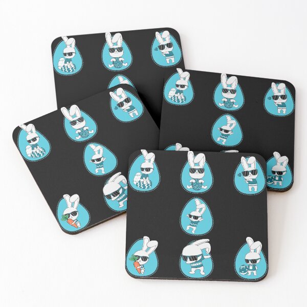 Item preview, Cute Easter Bunny with Glasses designed and sold by HolidayTees.