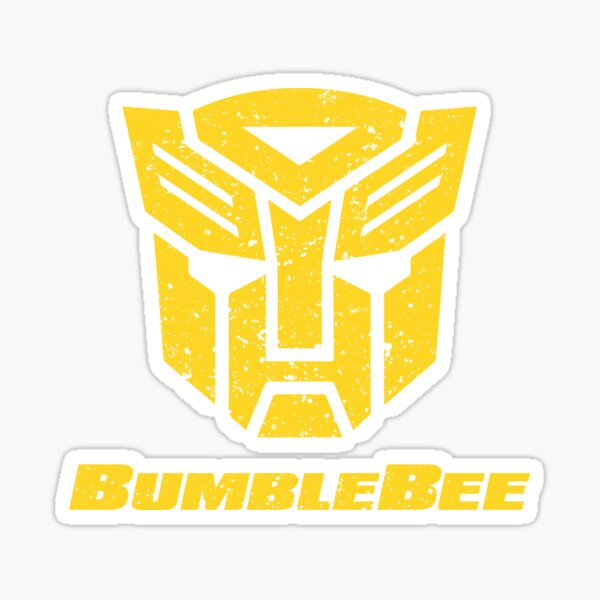 Bumblebee transformer car clearance sticker