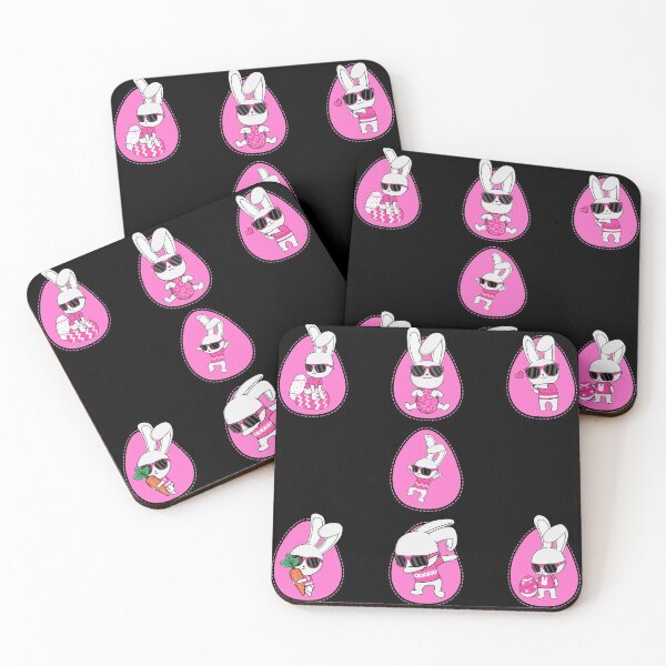Item preview, Cute Easter Bunny with Glasses designed and sold by HolidayTees.