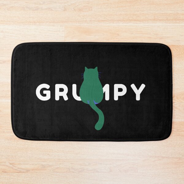 Item preview, Humorous "Grumpy" with backside of cat designed and sold by AyeAyeBeans.