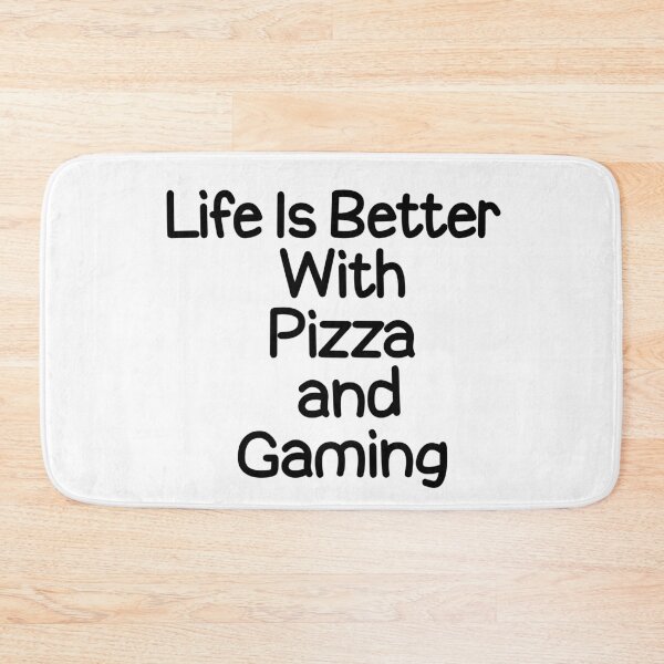 Item preview, Life is Better With Pizza and Gaming designed and sold by askarne.