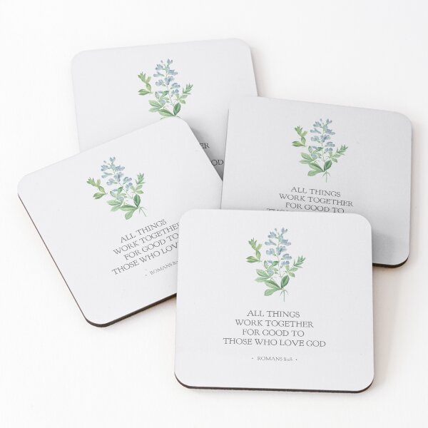 Item preview, All things work togher ROMANS 8:28 designed and sold by riccagarden.