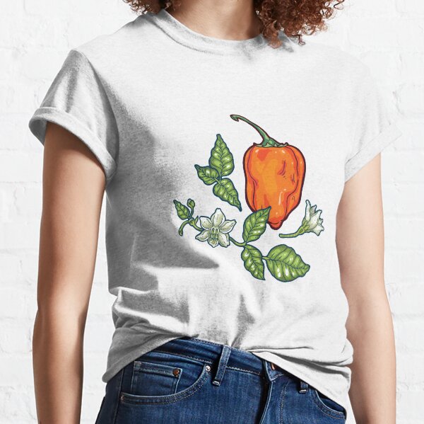 habanero color shirt