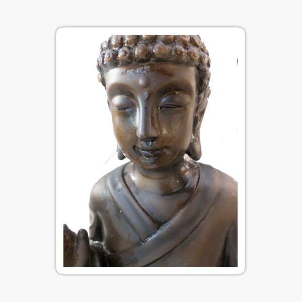 Budha again Sticker