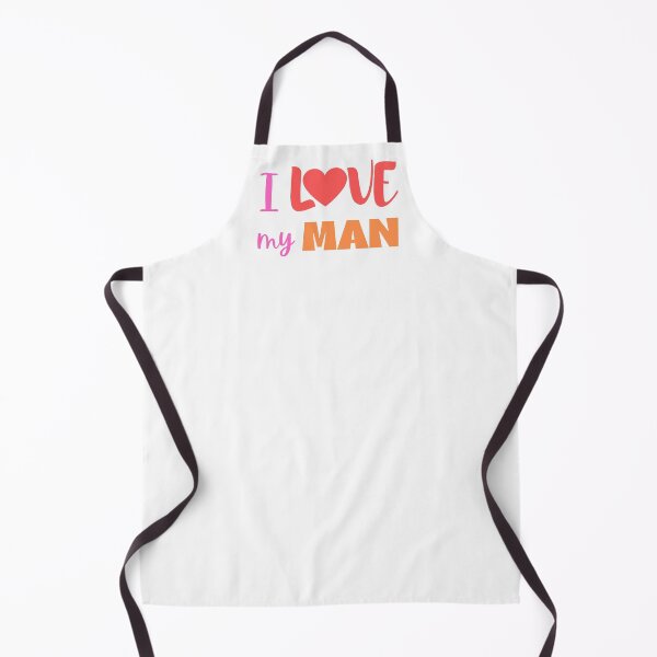 Item preview, I Love My Man Funny Design designed and sold by kwbord.