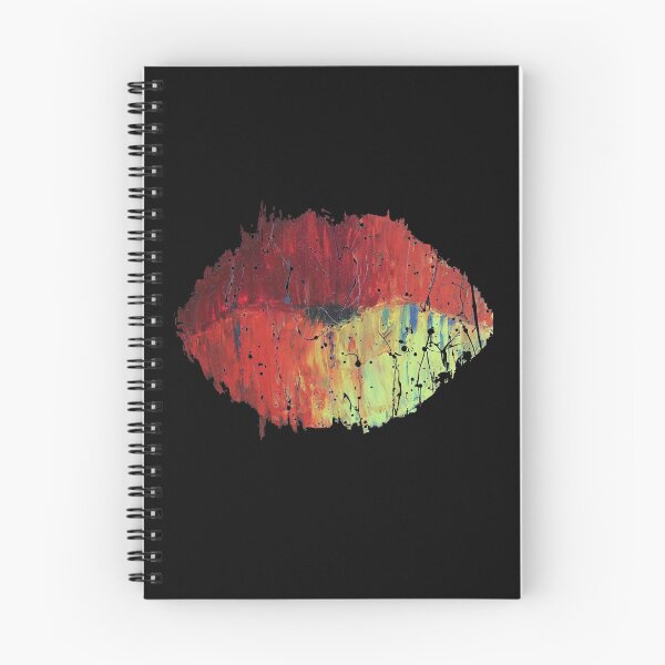 Item preview, Abstract Lips Painted Lips Red Lips Color Colorful Art designed and sold by Coloursofchaos.