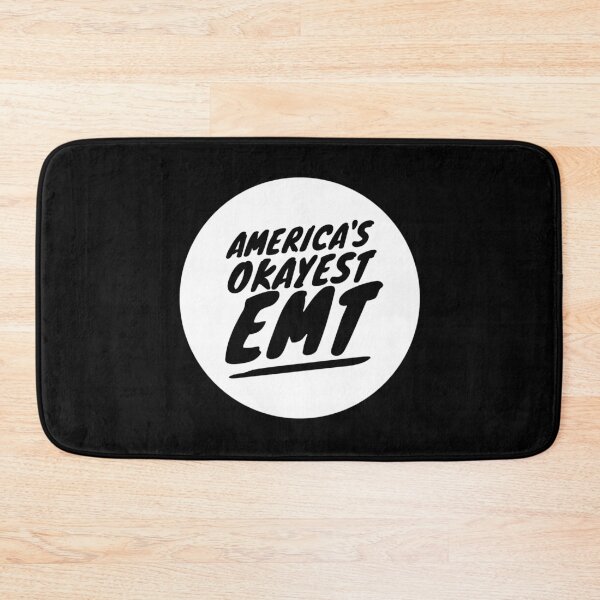 Item preview, America's okayest EMT - funny paramedic emt designed and sold by JustSaiyan1.