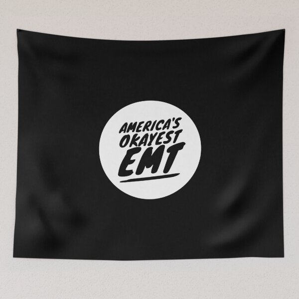 Item preview, America's okayest EMT - funny paramedic emt designed and sold by JustSaiyan1.