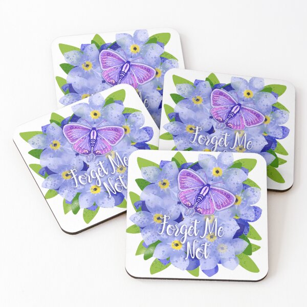 Item preview, Forget Me Not Butterfly designed and sold by DesignChaser.