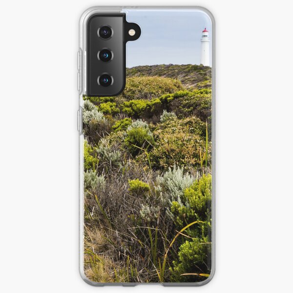 Pathway through scrub to the Cape Nelson Lighthouse. Samsung Galaxy Soft Case