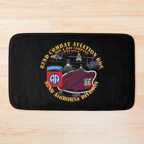 Item preview,  Army - 82nd Combat Avn Bde - Beret w Flash w Helicopters designed and sold by Military Insignia Products.