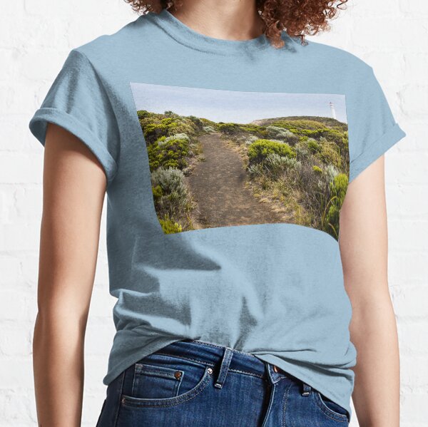 Pathway through scrub to the Cape Nelson Lighthouse. Classic T-Shirt