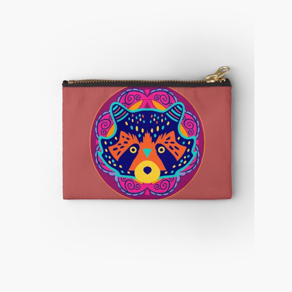 Item preview, ¡Explosión de color de mapache! designed and sold by Byoudesigns.