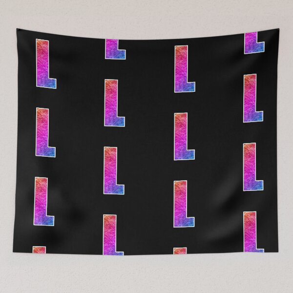 Item preview, Letter L - Water Retro Vaporwave Ocean Art designed and sold by dylanxh.