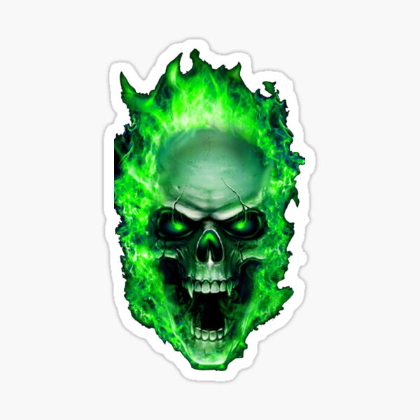 Item preview, Flaming Skull designed and sold by NOMAD73.