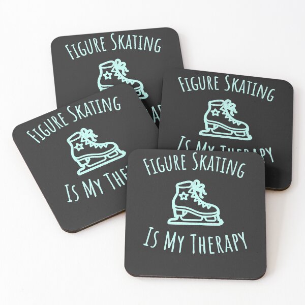 Item preview, Figure Skating Is My Therapy Figure Skating Gift designed and sold by EricJP.