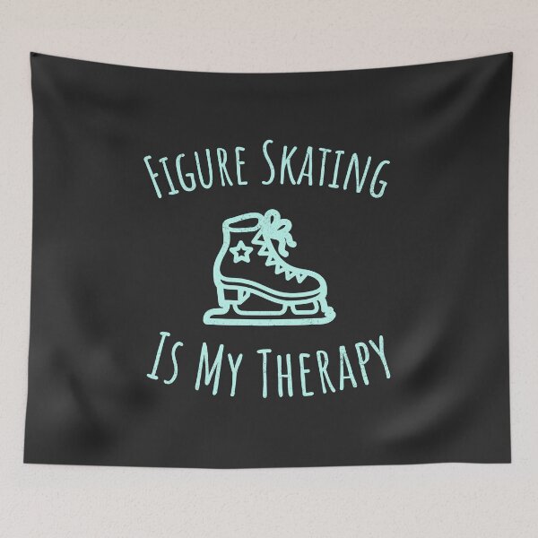 Item preview, Figure Skating Is My Therapy Figure Skating Gift designed and sold by EricJP.