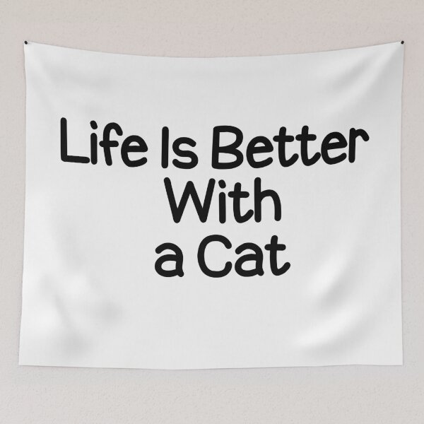 Item preview, Life is Better With a Cat designed and sold by askarne.