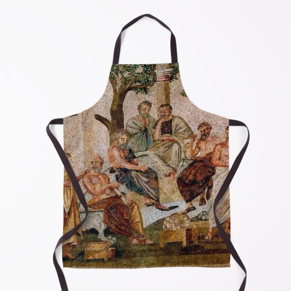 Item preview, Plato’s academy mosaic from Pompeii designed and sold by DotorEaon.