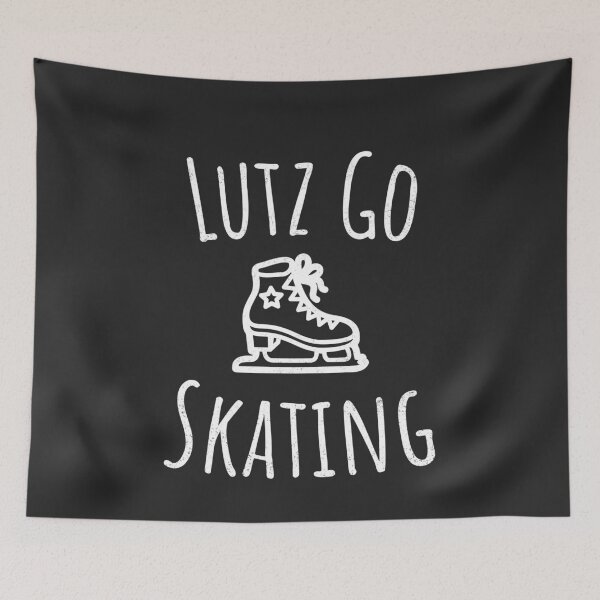 Item preview, Lutz Go Skating Figure Skating Gift designed and sold by EricJP.