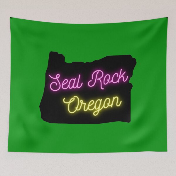 Item preview, Neon Seal Rock, Oregon Highway 101  designed and sold by DansDankDesigns.