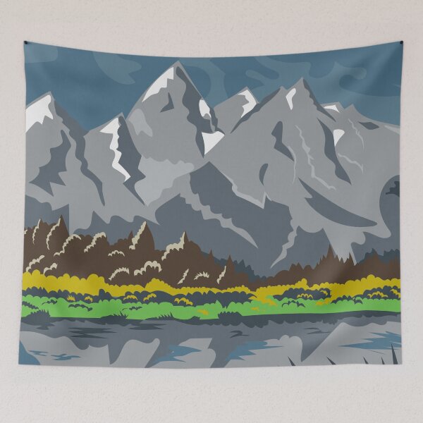 Item preview, Grand Teton National Park designed and sold by hatimelhag.