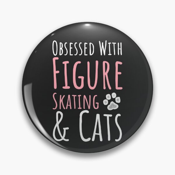 Item preview, Obsessed With Figure Skating & Cats Figure Skating Gift designed and sold by EricJP.