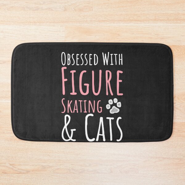 Item preview, Obsessed With Figure Skating & Cats Figure Skating Gift designed and sold by EricJP.